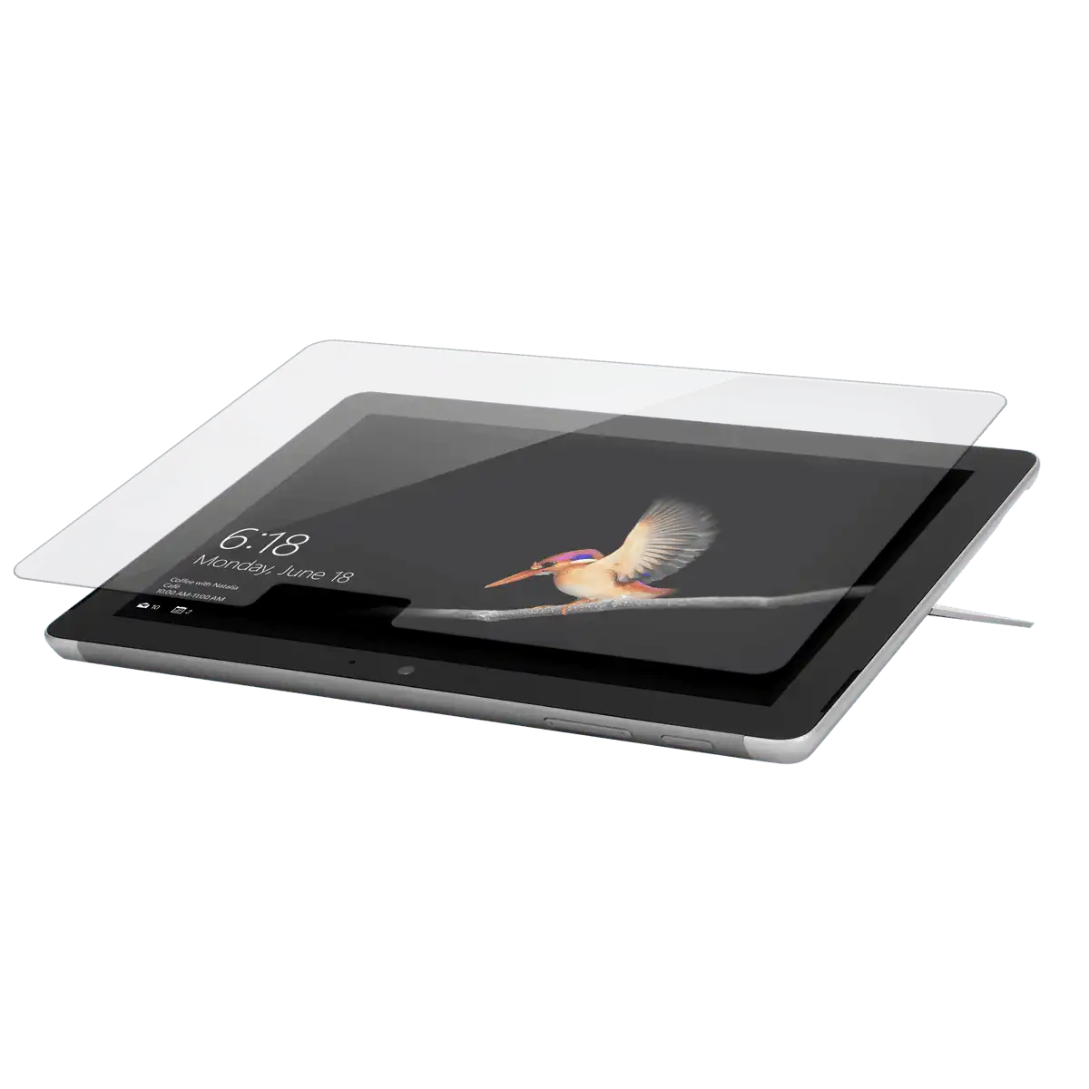 Tempered Glass Screen Protector for Microsoft Surface Go 4, 3, 2 and Surface Go