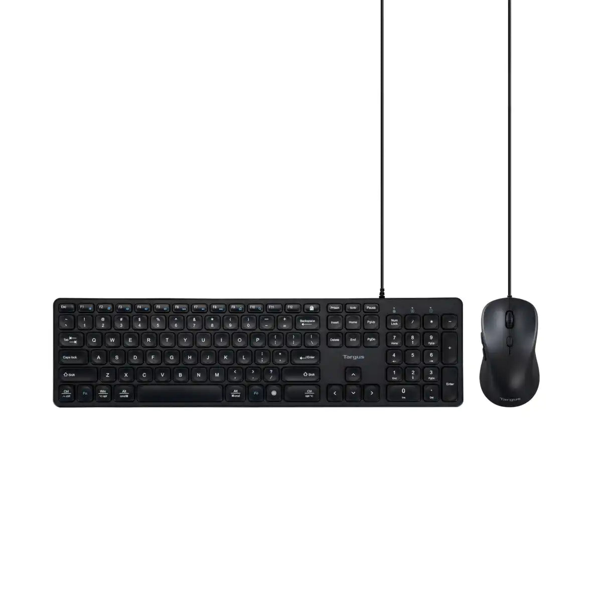 Full-Size Wired EcoSmart® Keyboard & Mouse Combo