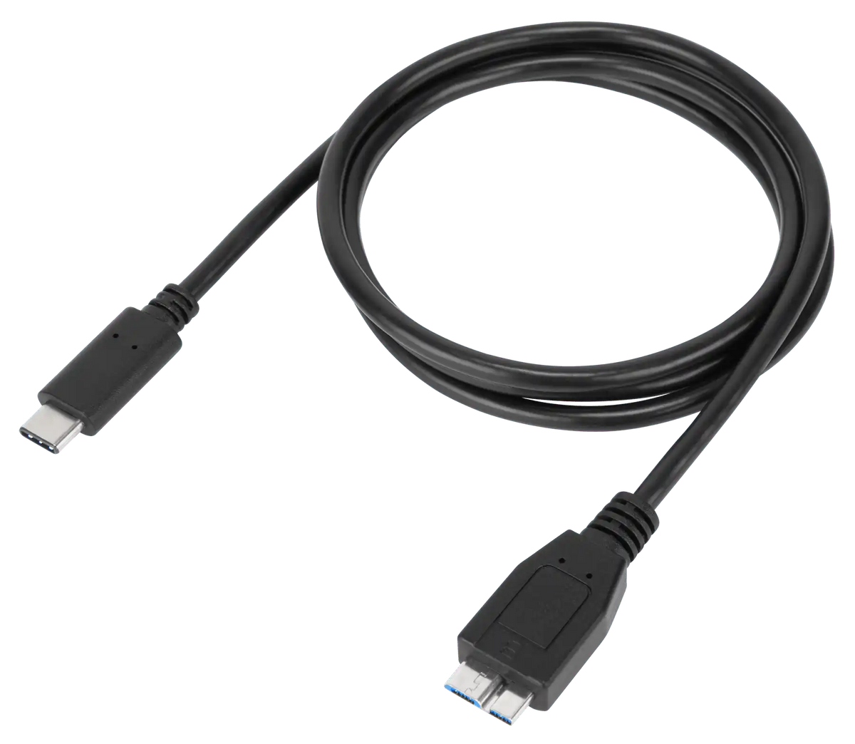 1-Meter USB-C to micro-USB B 5Gbps Cable