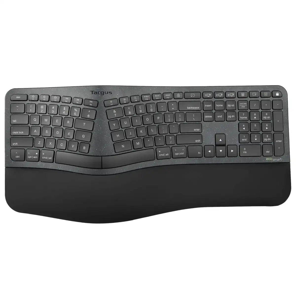 Sustainable Ergonomic Wireless EcoSmart® Keyboard